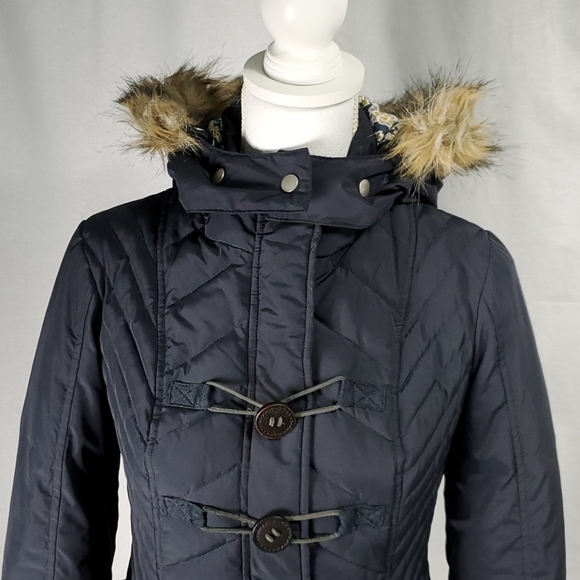 Free People Hooded Winter Jacket 0 - Picture 2 of 12